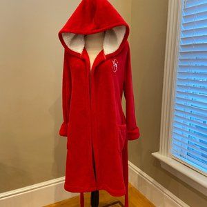 ❣️ COZY VICTORIA SECRET SHERPA HOOD ROBE